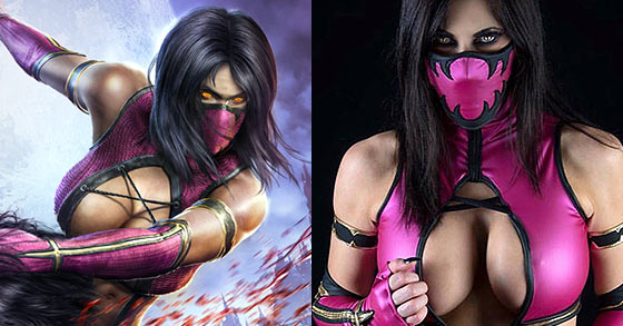 Ireland Reid just unveiled her super sexy cosplay of Mileena from Mortal Kombat (SDCC 2017)
