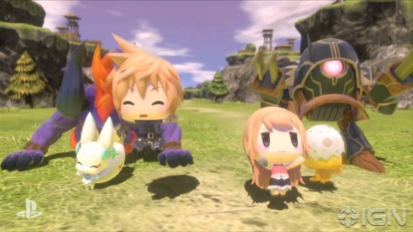 WORLD OF FINAL FANTASY MAY BE THE MOST RIDICULOUS RELEASE SERIES