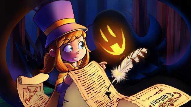 At Hat in Time, the platform that commands