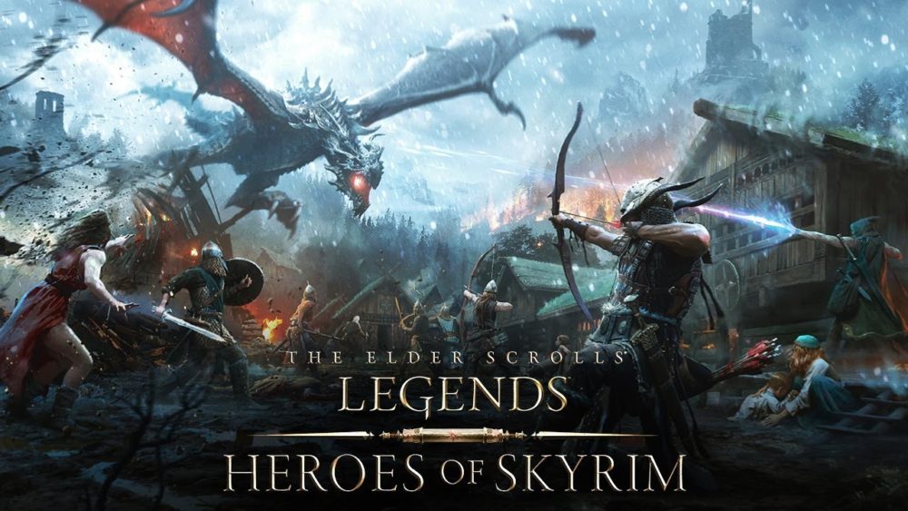 Screams and dragons in The Elder Scrolls: Legends Heroes of Skyrim