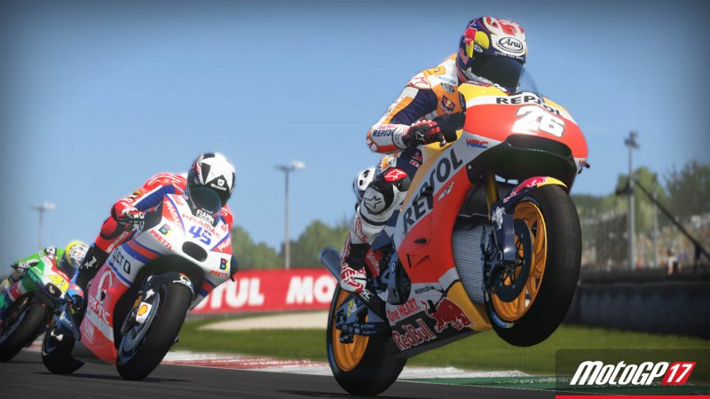 Hammer gas with MotoGP 17